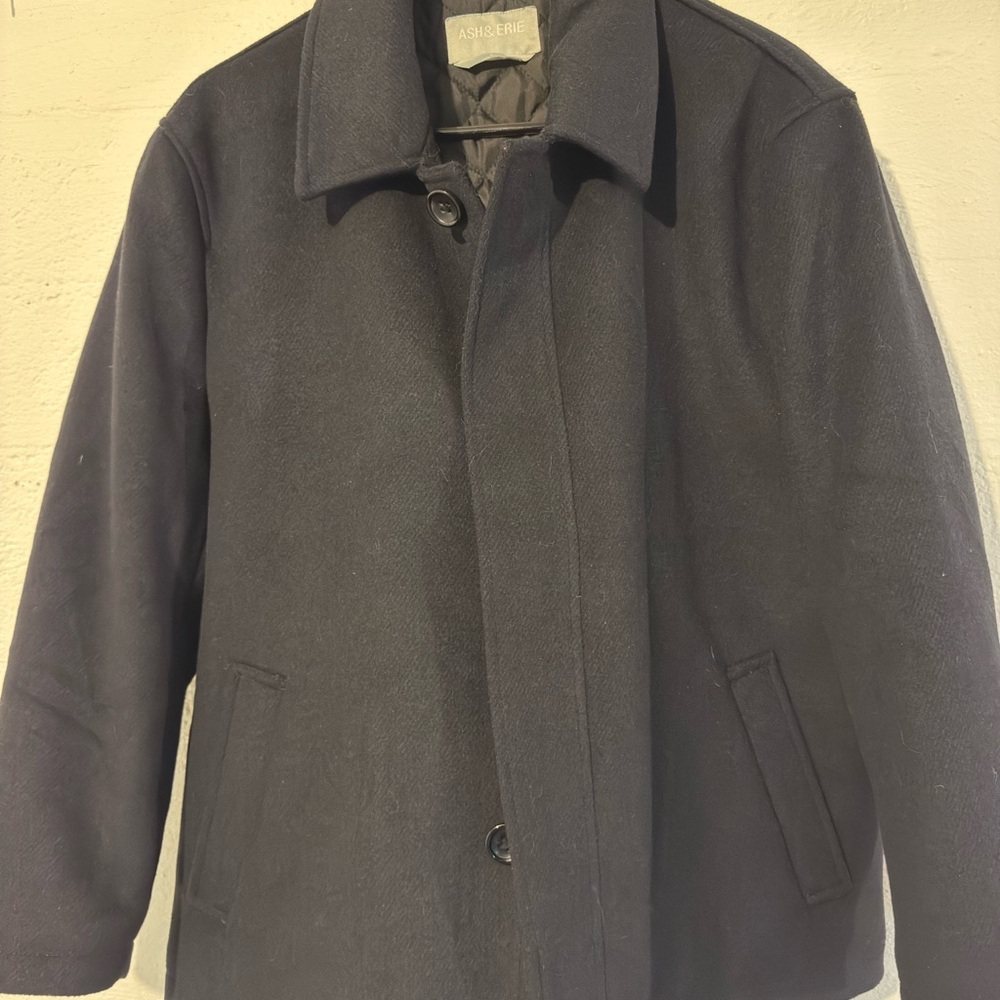 Classic Navy Pea Coat